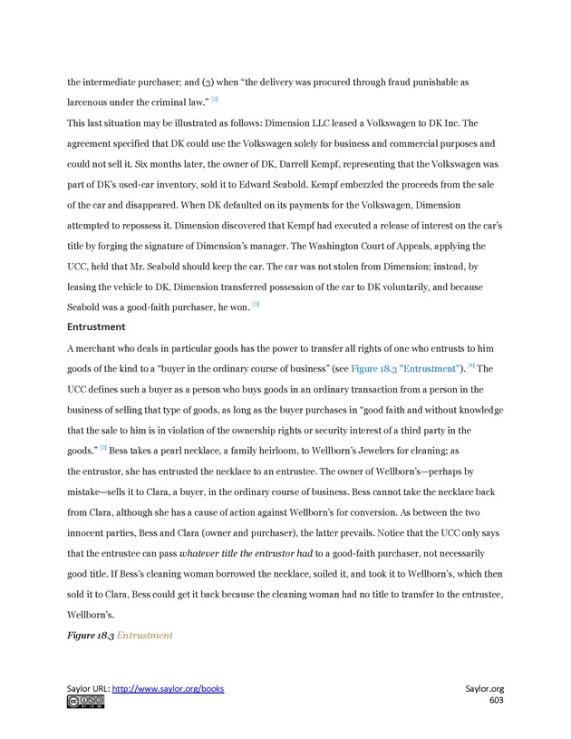 Business Law and the Legal Environment - Page 603